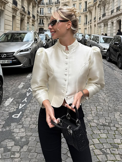 Ivory Duchess Jacket