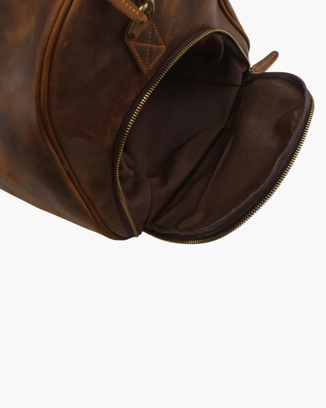 Retro Leather Duffle