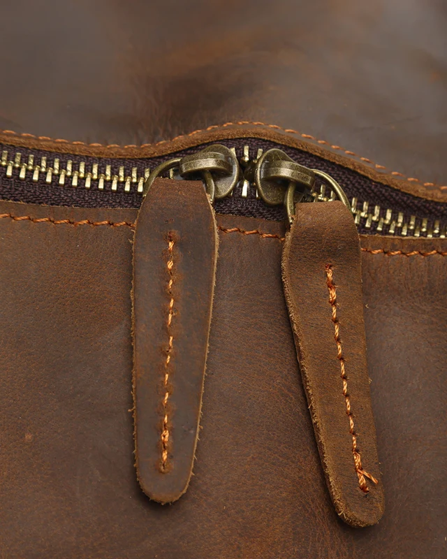 Retro Leather Duffle