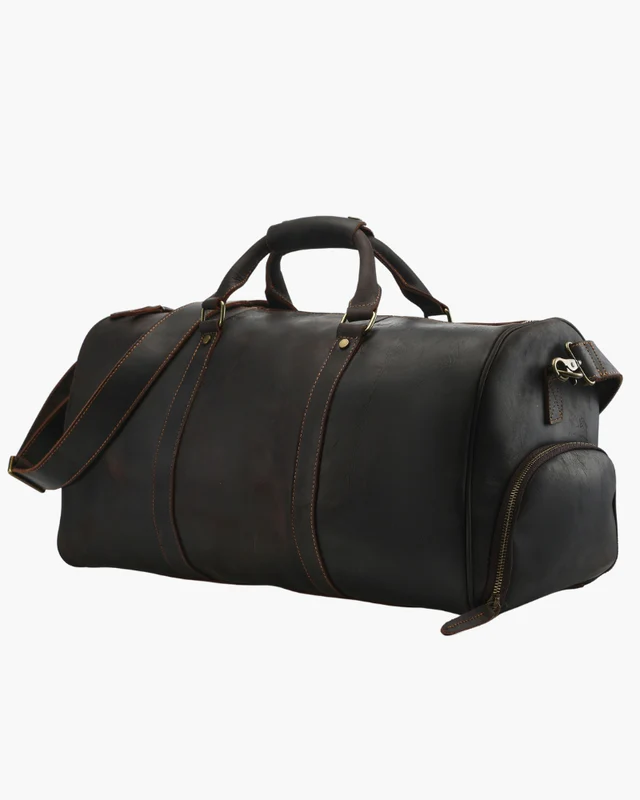 Retro Leather Duffle