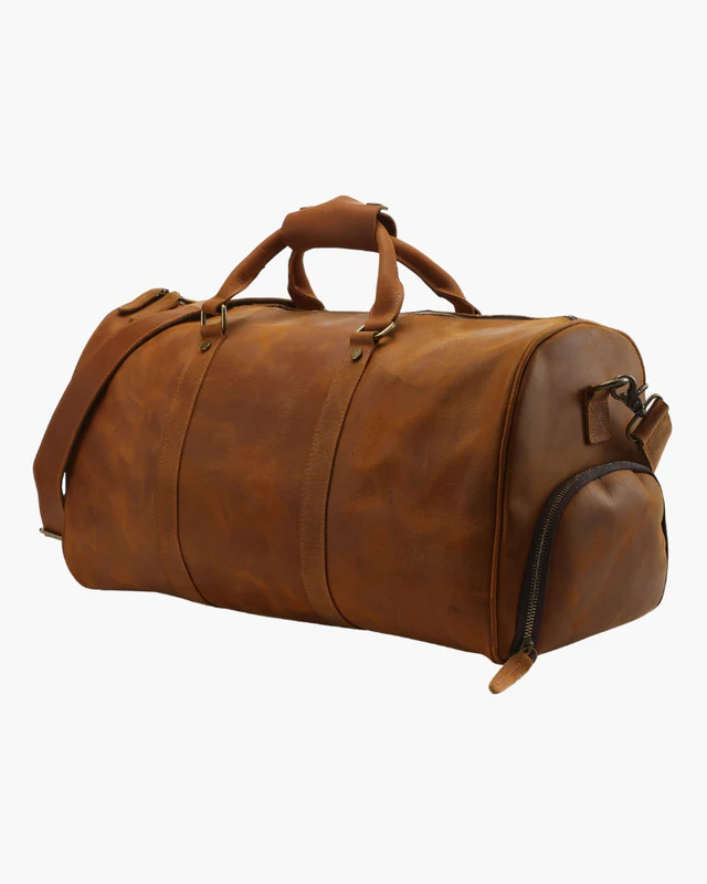 Retro Leather Duffle