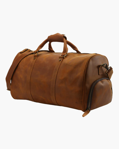 Retro Leather Duffle